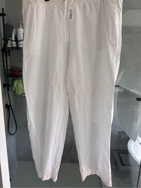 BNWT Linen-Blend Pants
